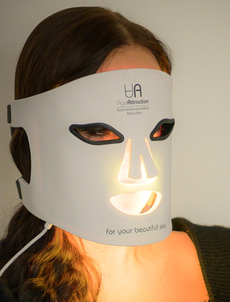 LED Facial Mask I 4 Farben + Elixier 15ml