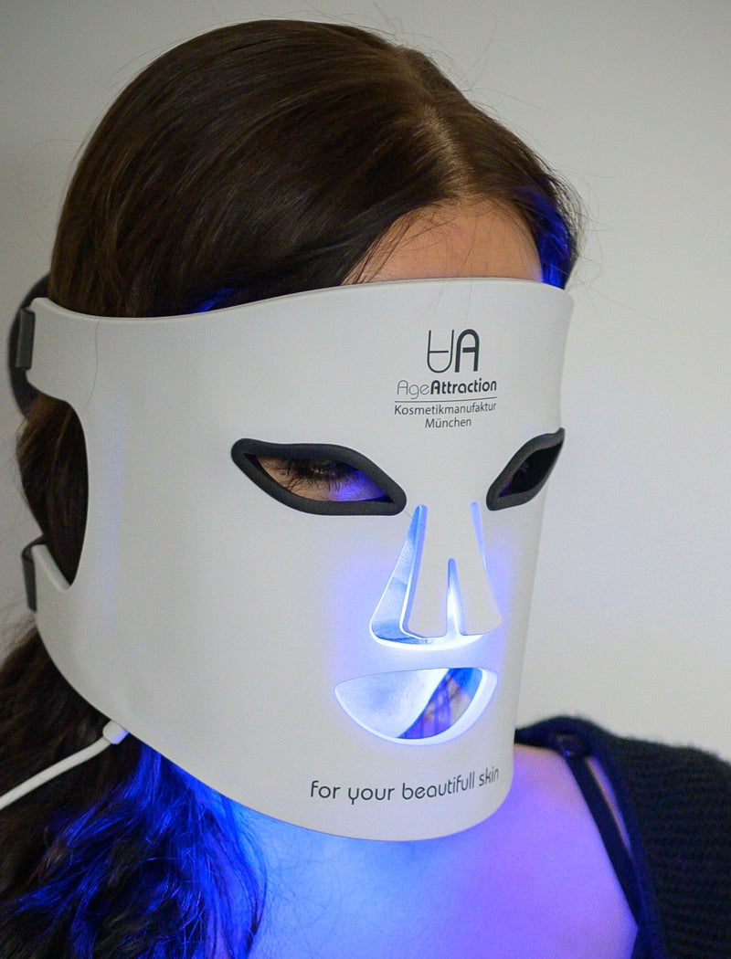 LED Facial Mask I 4 Farben + Elixier 15ml