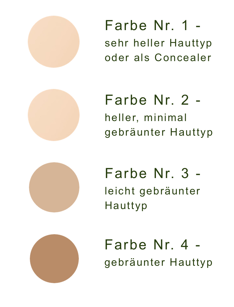Organic Make-Up Fluid 30ml - Farbe Nr. 2  inklusive Beautyblender